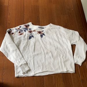 Abercrombie and Fitch Cropped Crewneck